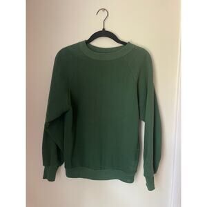 Vintage Forest Green Crewneck Sweatshirt M